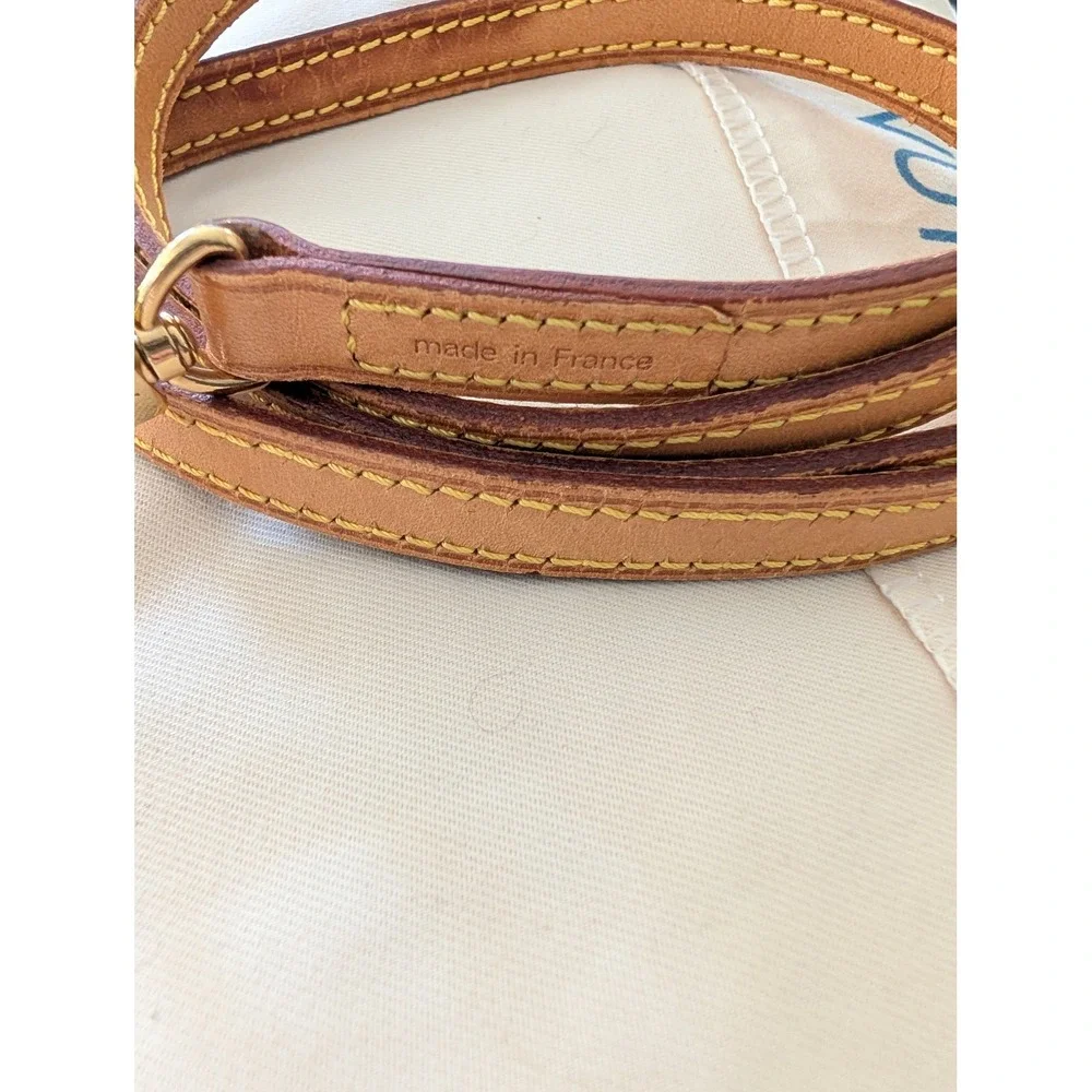 Pochette Accessories with COA crossbody strap and dust bag.